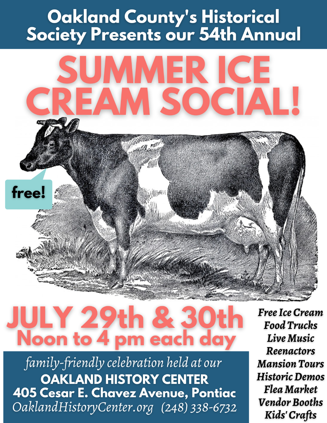 54th Annual Summer Ice Cream Social