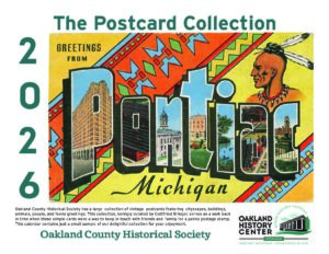 2026 History Center Calendar: "The Postcard Collection"